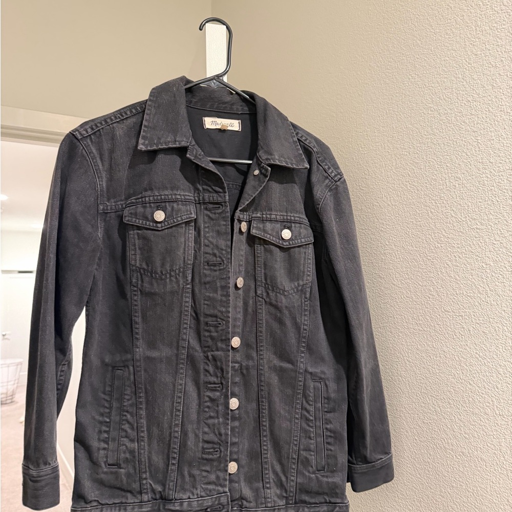 Madewell Charcoal Jean Jacket